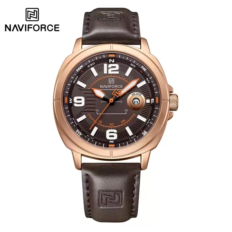 Naviforce 8078 - Rose Coffee