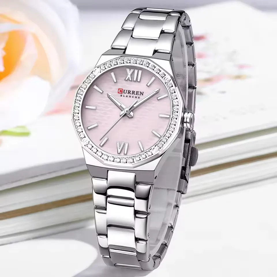 Curren 9103 CH For Women - Silver