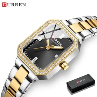 Curren 9102 CH For Women - Silver Gold Black
