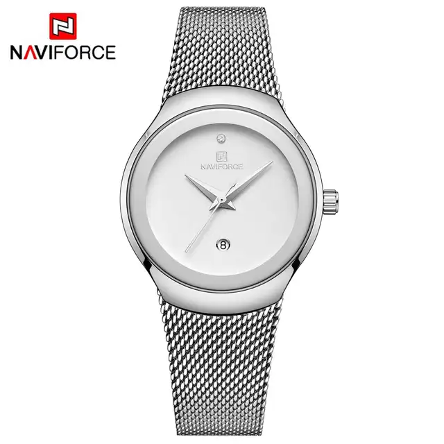 Naviforce 5004 For Women - Silver