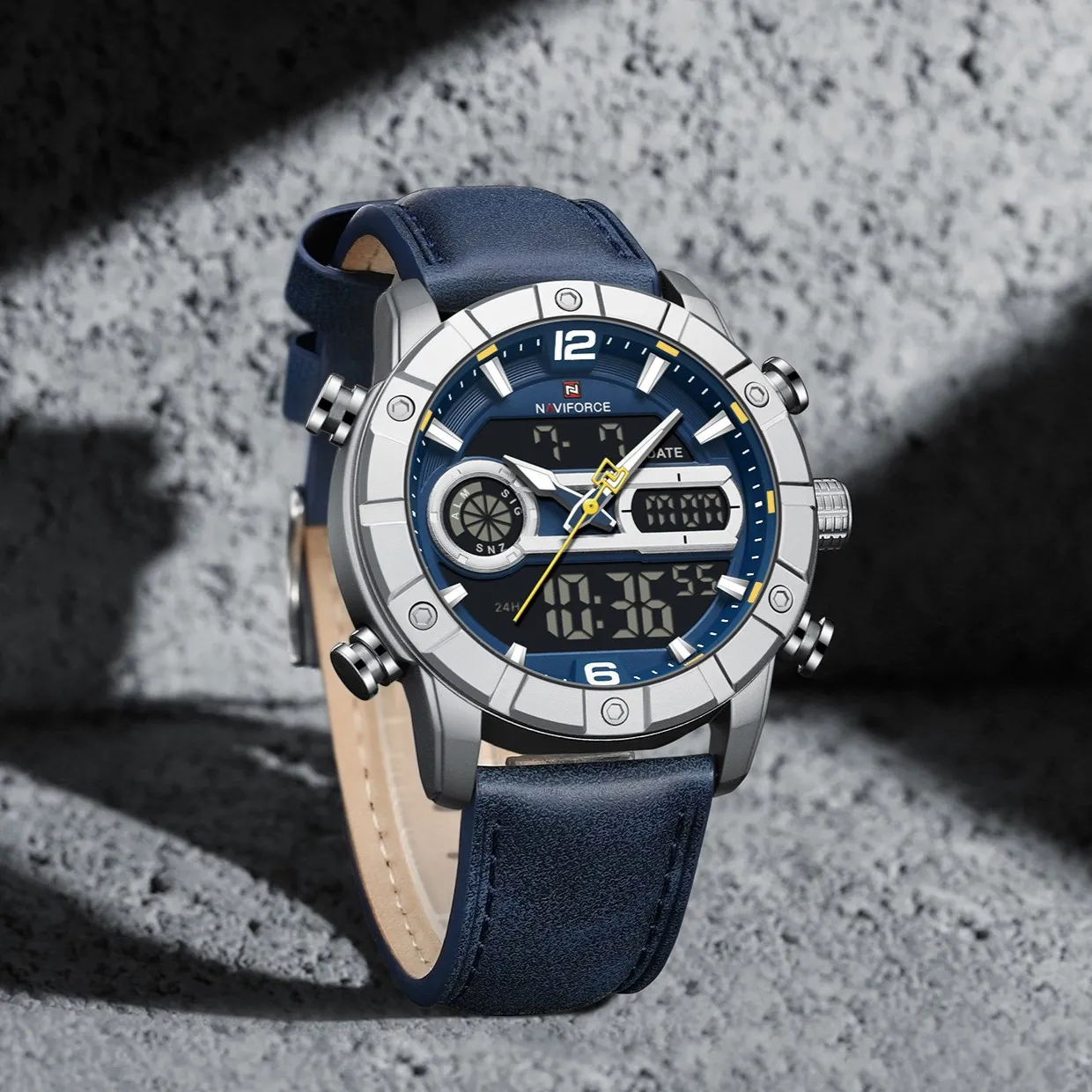 Naviforce 9263 For Men- Blue