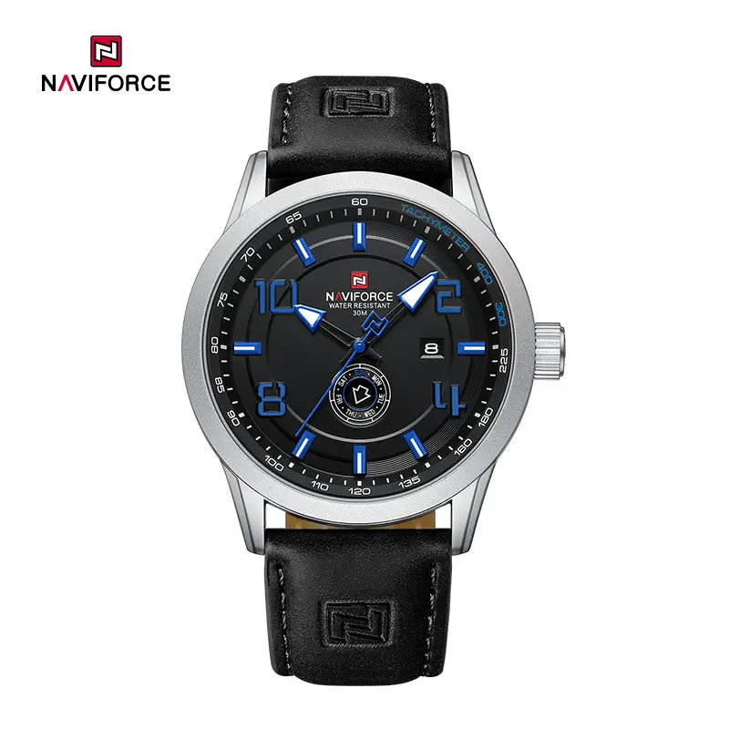 Naviforce 9229 For Men- Black Blue