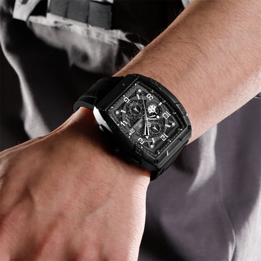 Naviforce 8052T For Men- Black