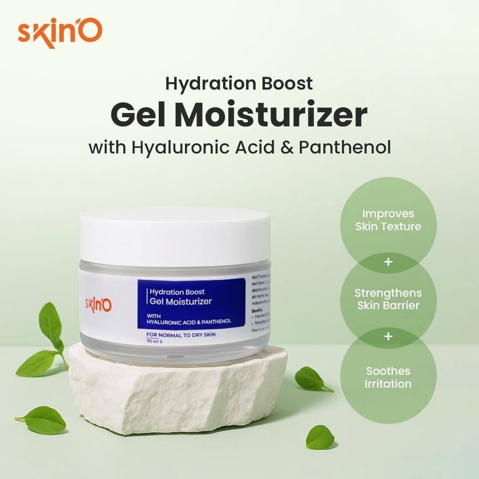 𝐒𝐤𝐢𝐧𝐎 Hydration Boost Gel Moisturizer – 70 ml