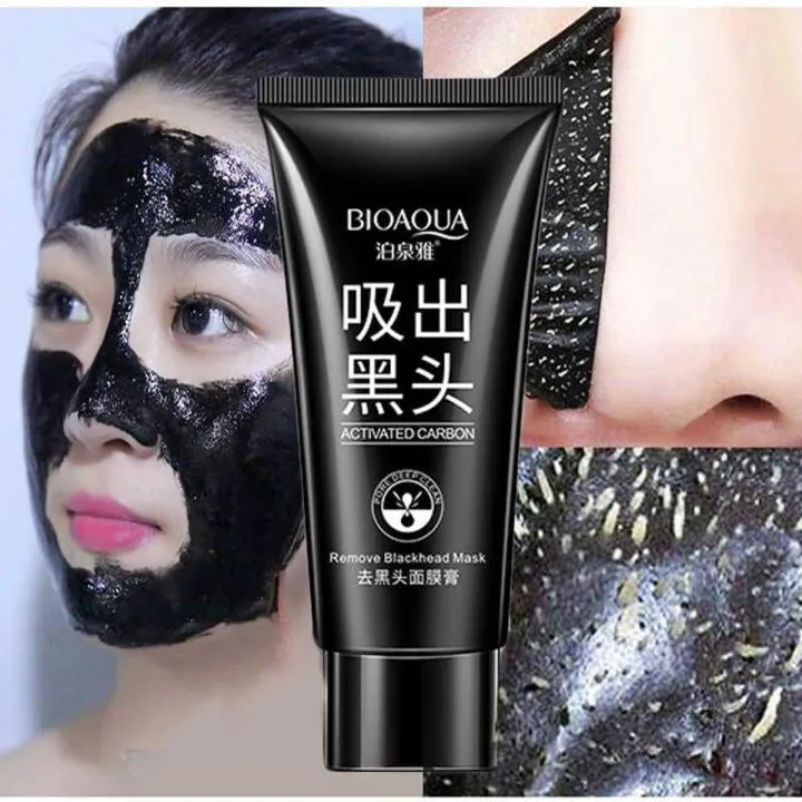 Bioaqua Charcoal Peel Off Blackhead Mask ...