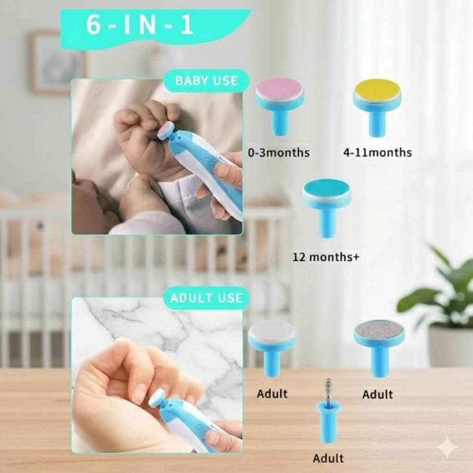 Baby Nail Trimmer 6 in 1