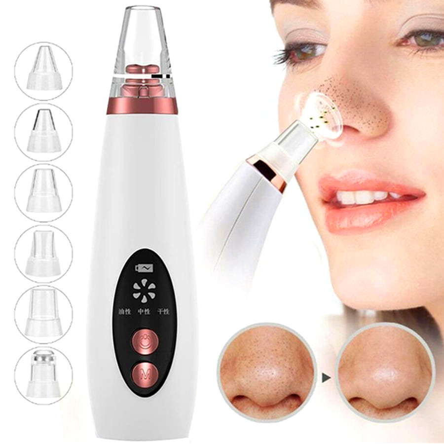 Electric Rechargeable Vacuum System Acne Blackhead Remover