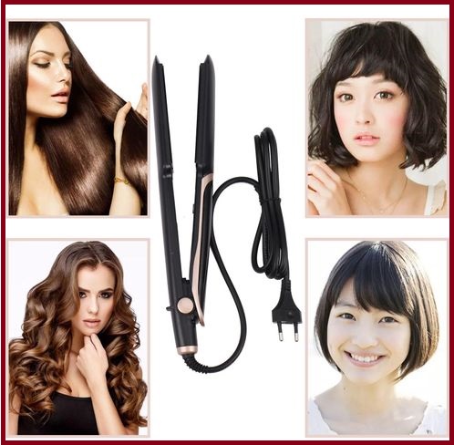 Kemei Km-2212 Hair Electric LCD Straightening Iron
