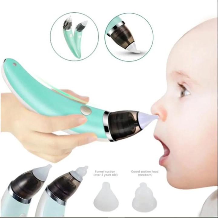 Kid Baby Nasal Aspirator Electric Nose Cleaner Newborn Baby ...
