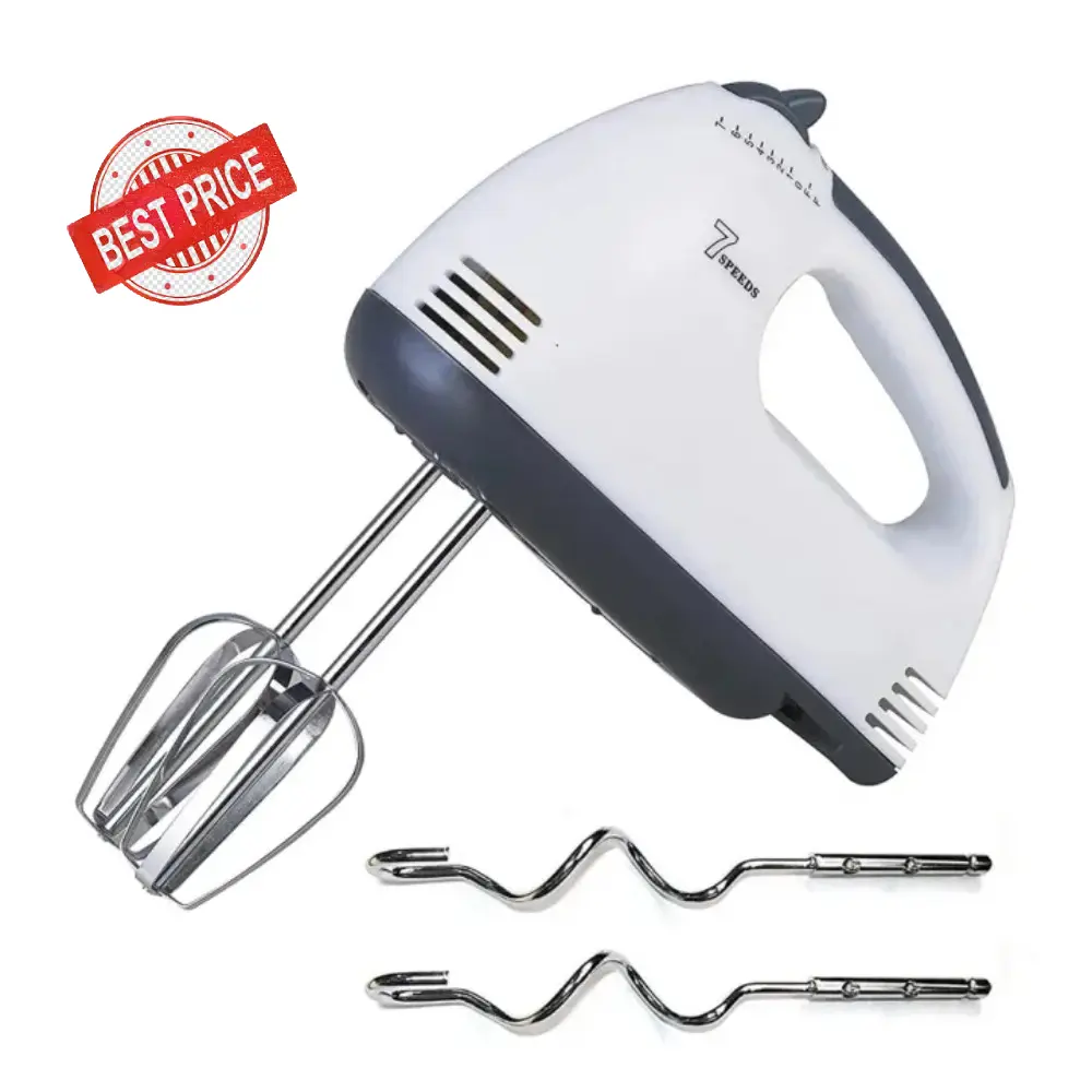 Scarlet electric super hand mixer and egg bitter