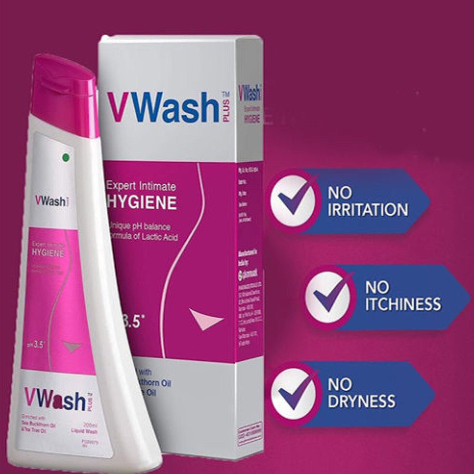 Products V Wash Plus Intimate Hygiene Liquid Wash 100ml